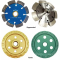 Lâmina de serra de corte em V para esmerilhadeira angular Turbo Rim Chaser V para piso de concreto